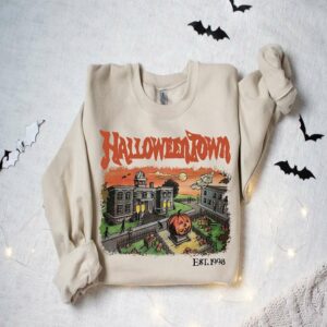 Halloweentown Est 1998 Sweatshirt, Halloweentown University, Retro Halloweentown Sweatshirt