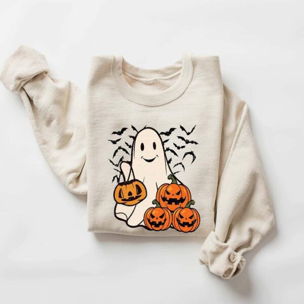Ghost Halloween Sweatshirt