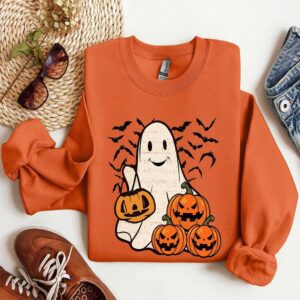 Ghost Halloween Sweatshirt