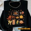 Pumpkin Chicken Fall Retro Halloween