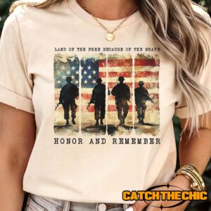 Memorial Day Shirt, Land Of The Brave