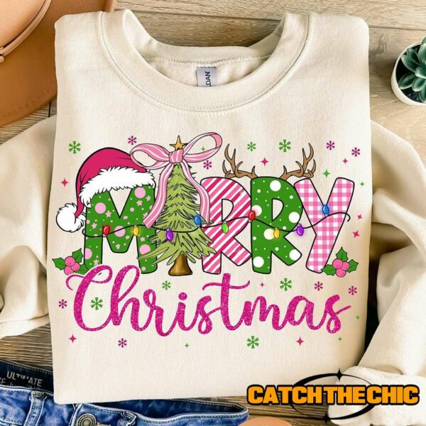 Merry Christmas Shirt, Christmas Tree