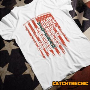 Veteran Word Art T-Shirt – Military